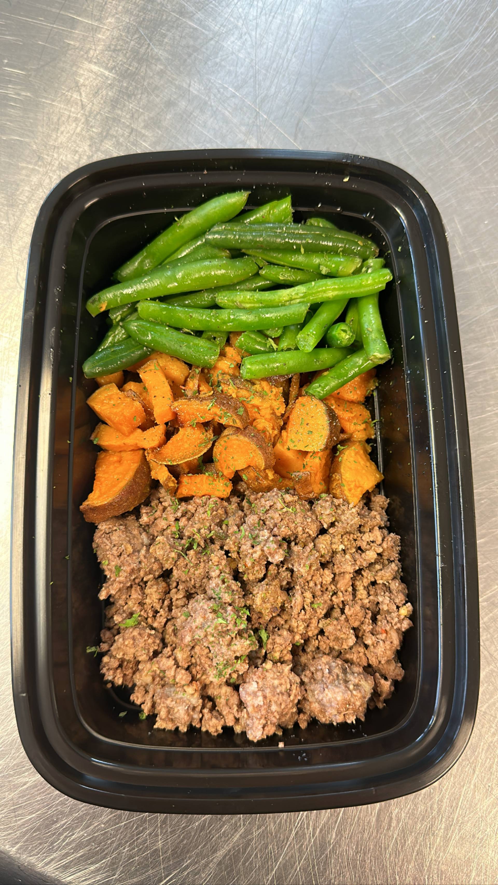 Beef + Sweet Potato + Green Beans
