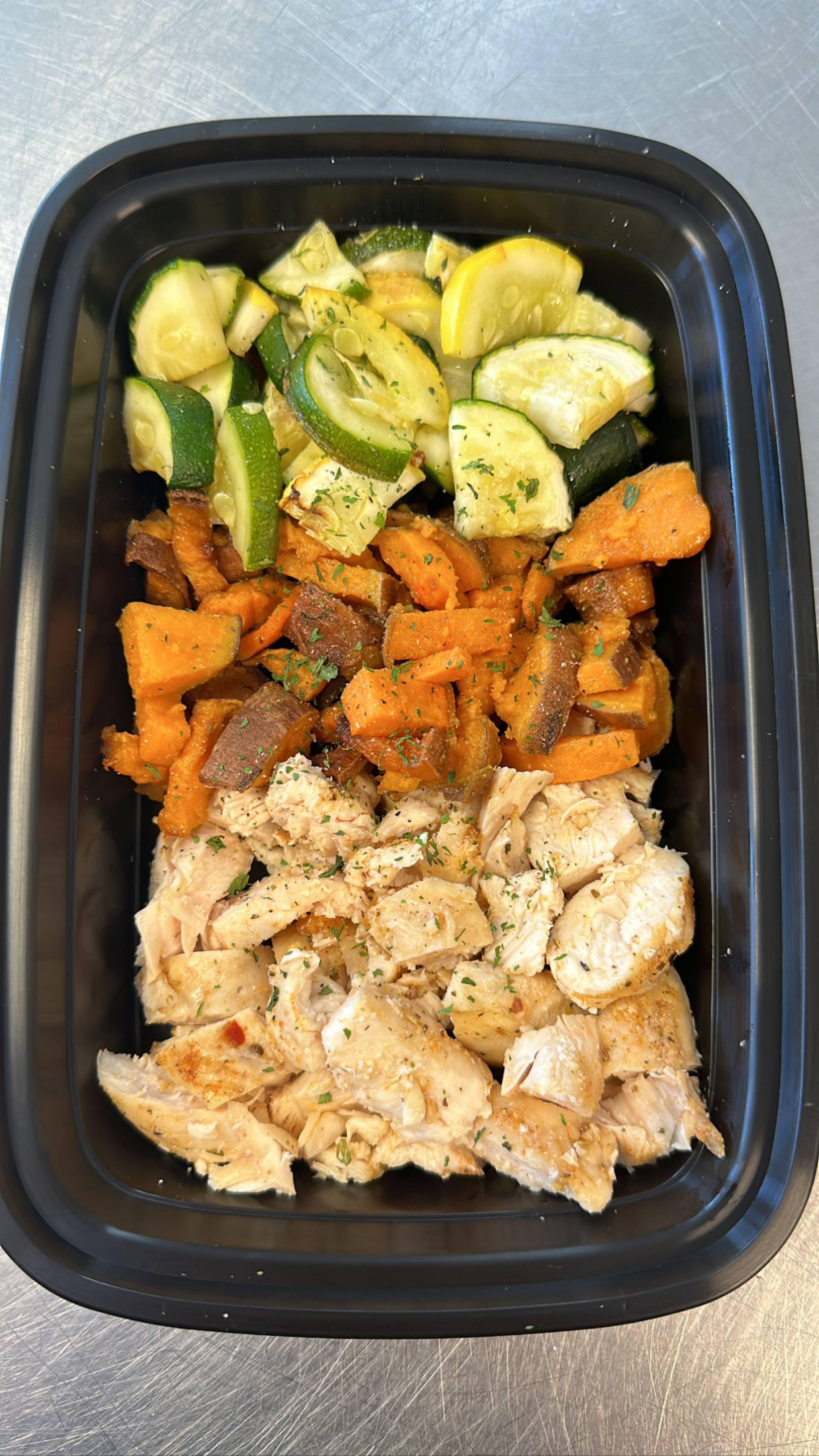 Chicken + Sweet Potato + Zucchini