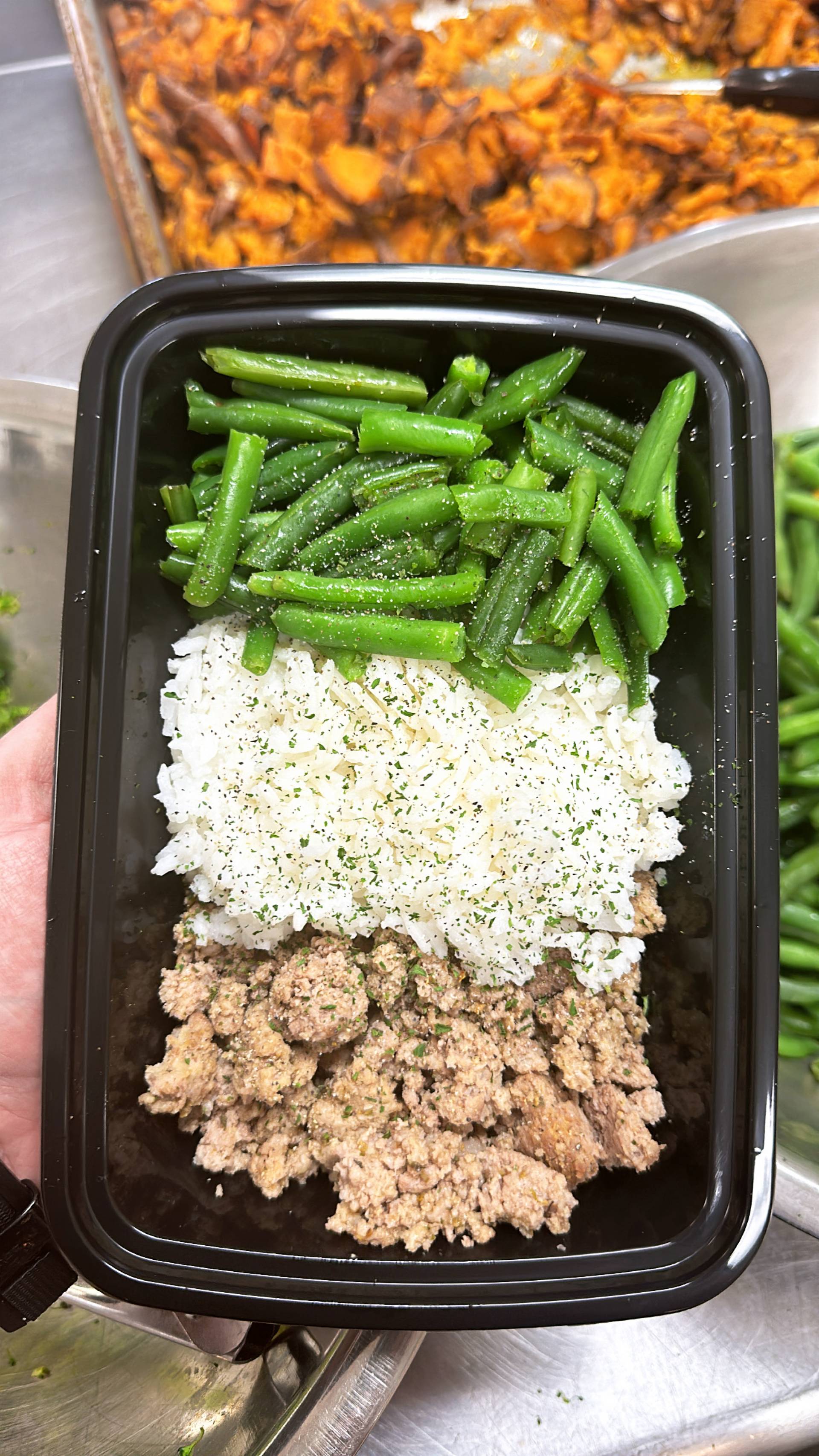 Turkey + Jasmine Rice + Green Beans
