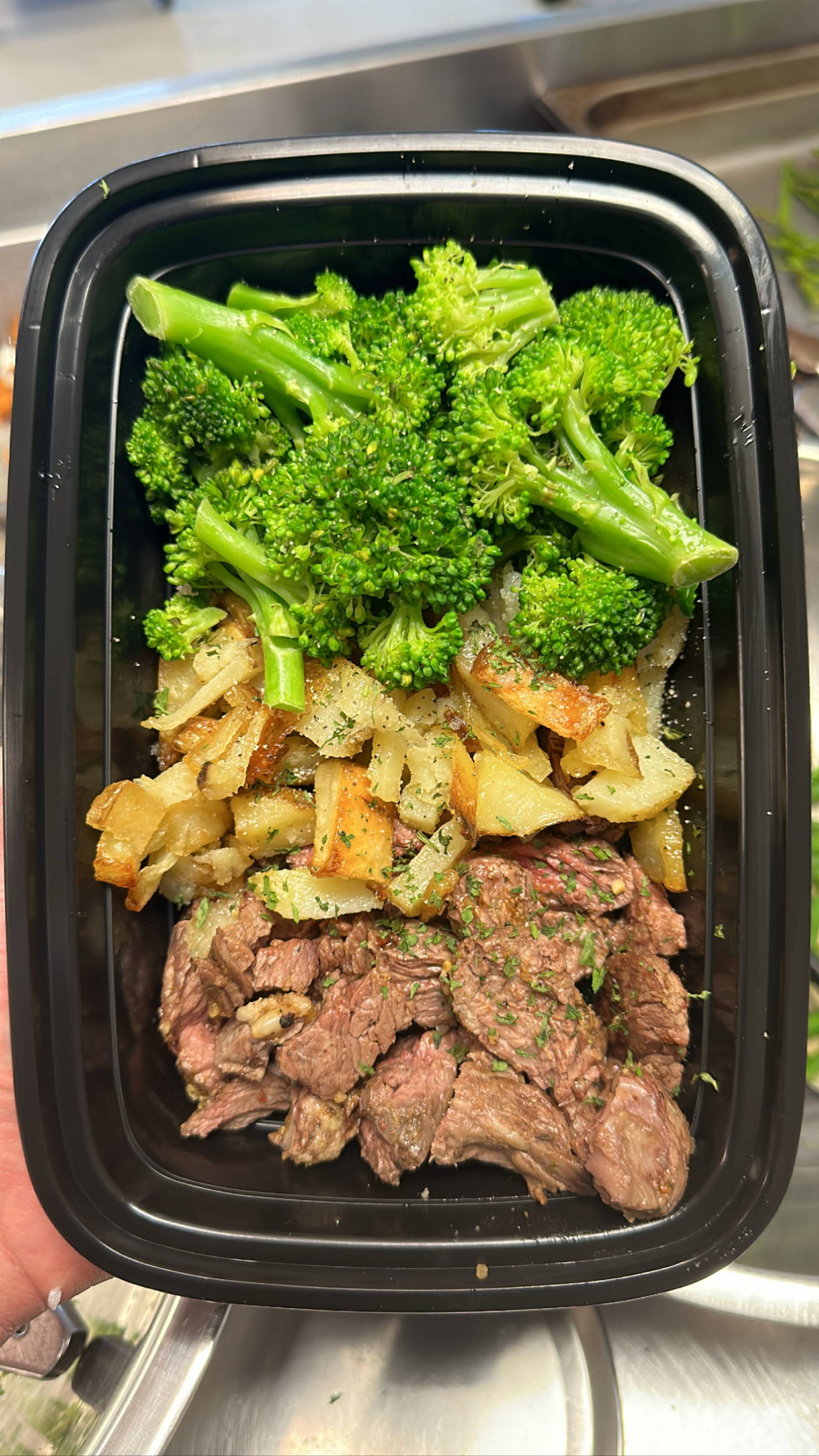 Steak + White Potato + Broccoli