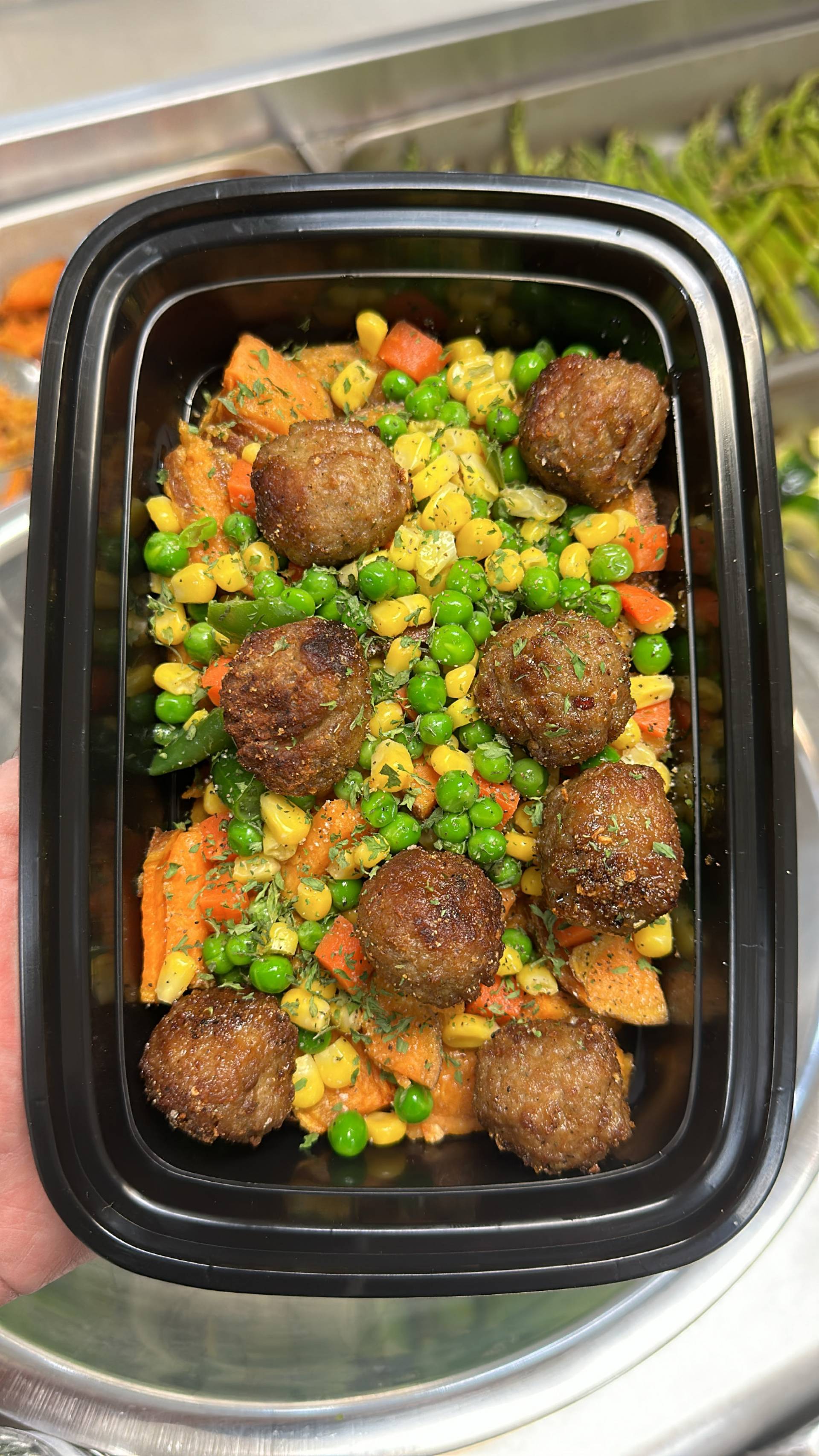 TMB + Sweet Potato + Mixed Veg