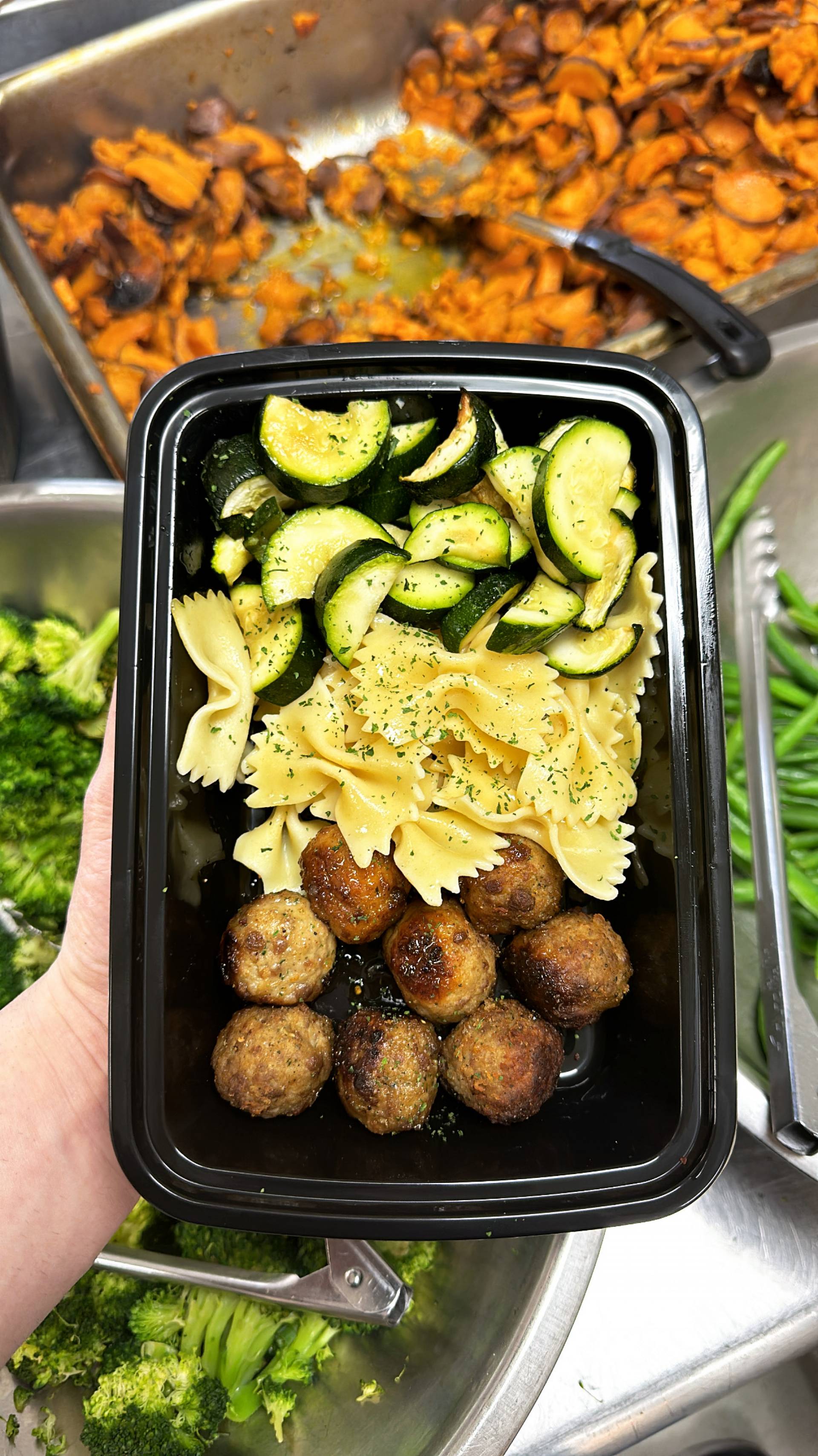 TMB + Pasta + Zucchini