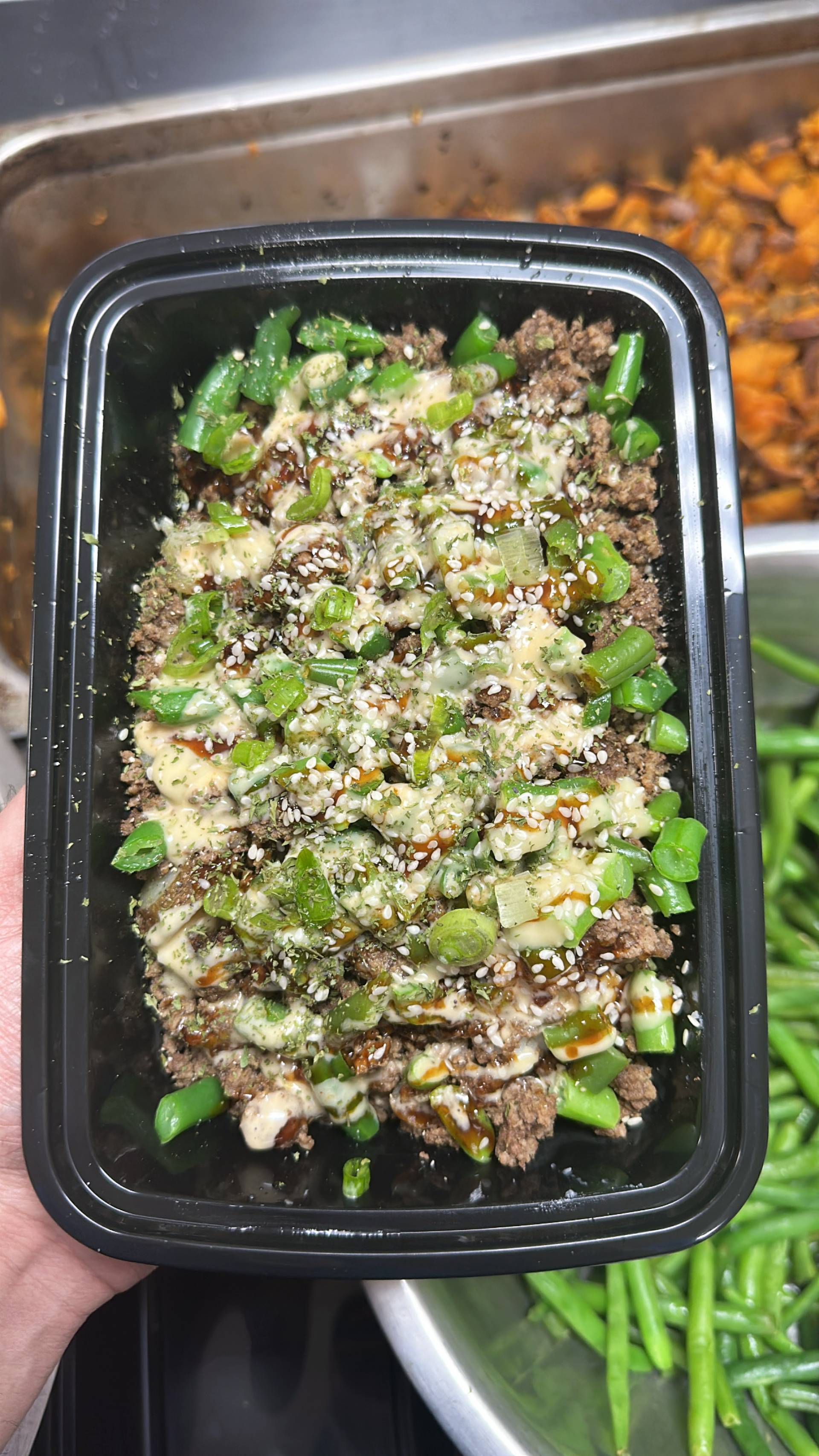 Garlic Teriyaki ( Beef + White Potato )