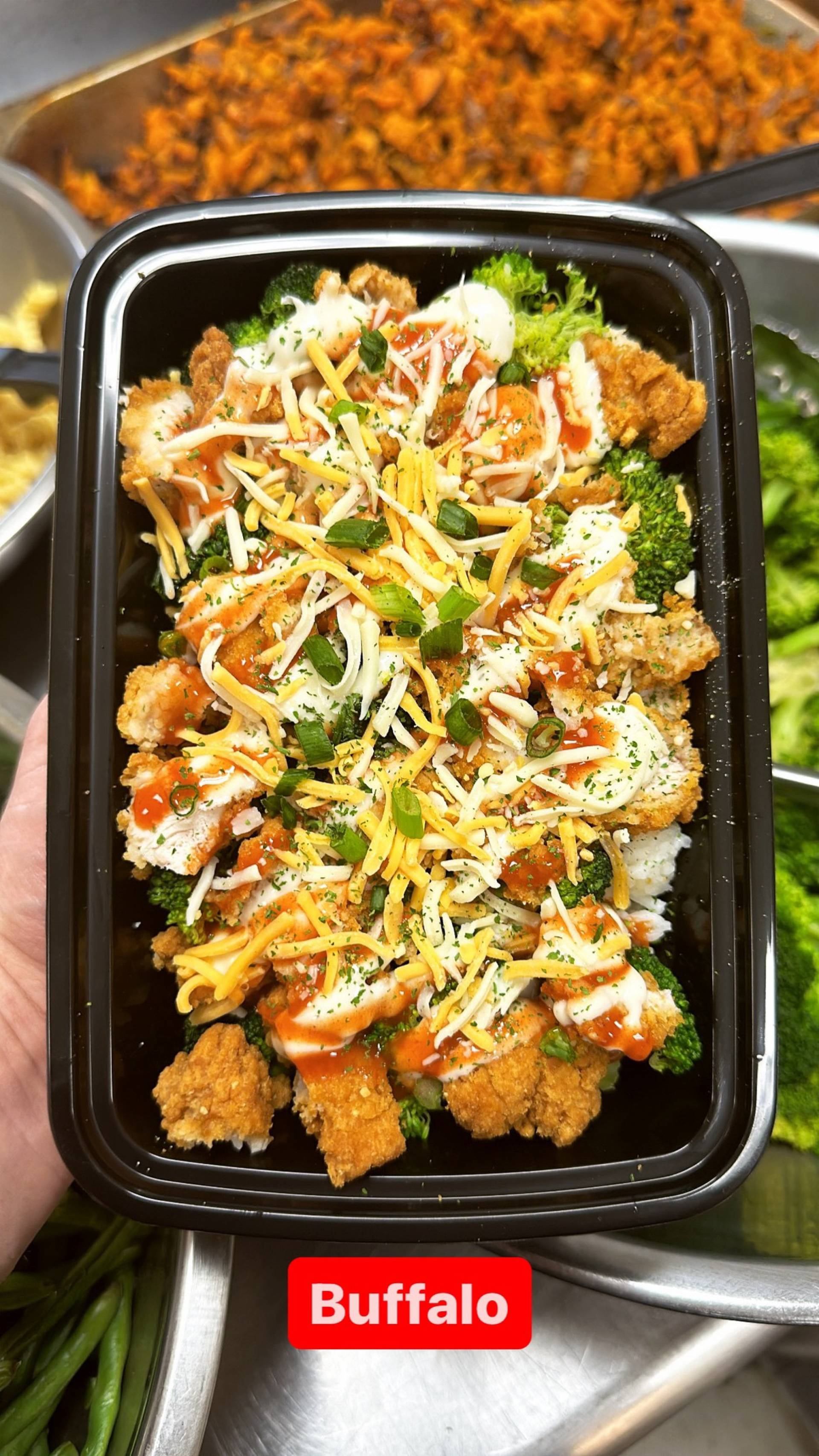 Garlic Buffalo ( Breaded Chicken )