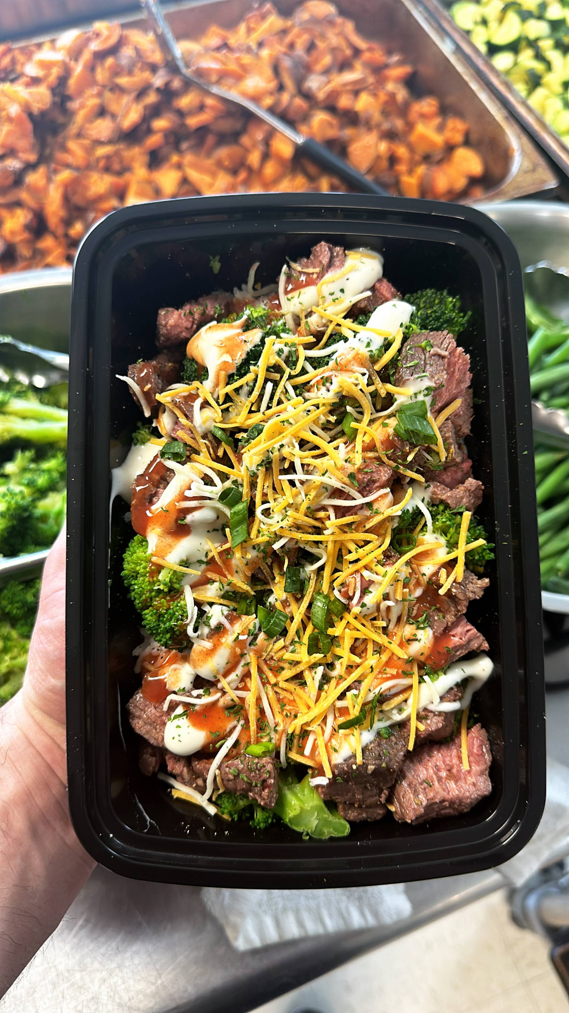 Buffalo ( Steak + Sweet Potato )