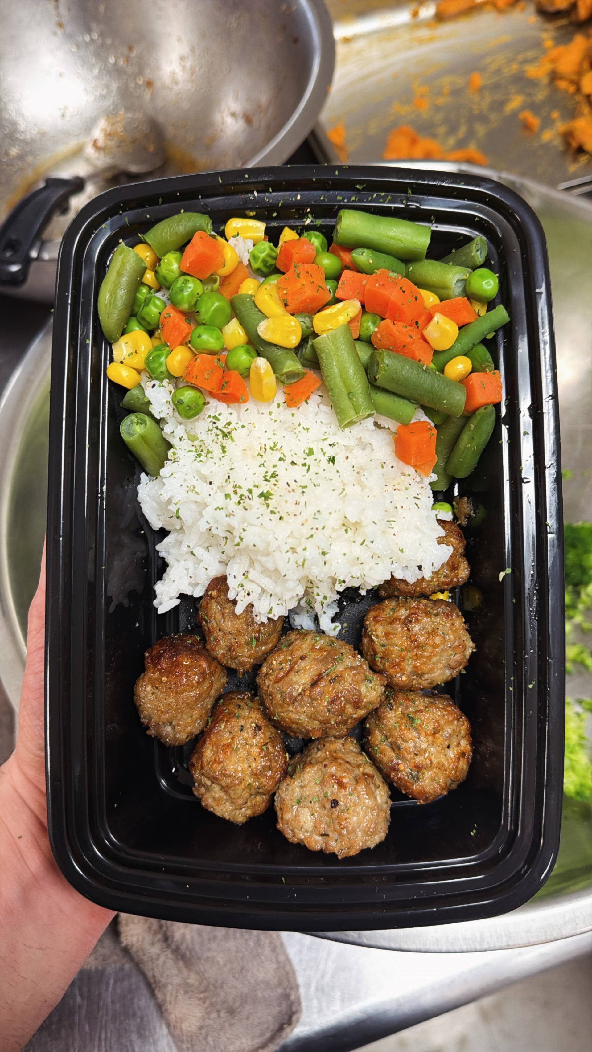 TMB + Jasmine Rice + Mixed Veg