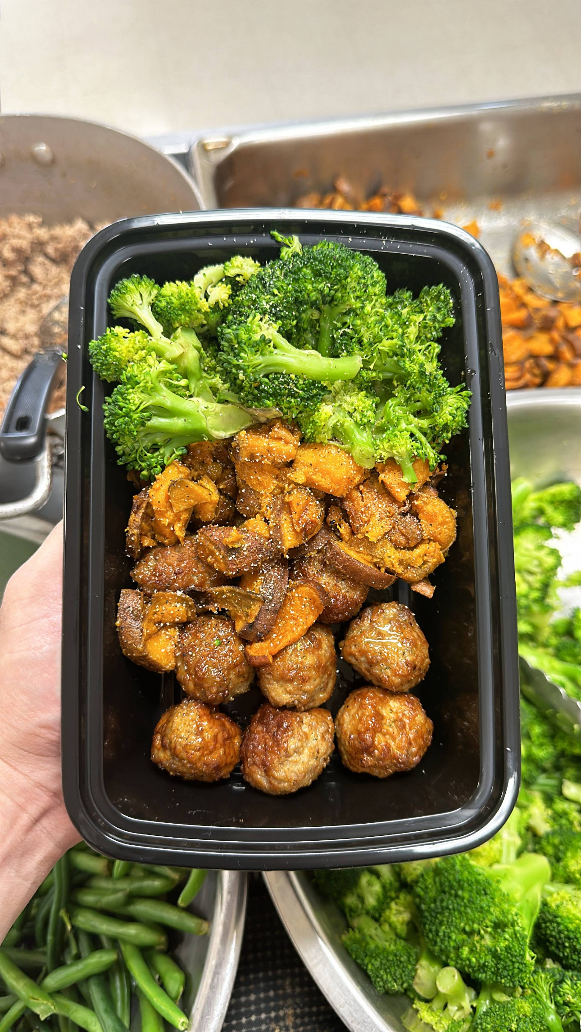 TMB + Sweet Potato + Broccoli