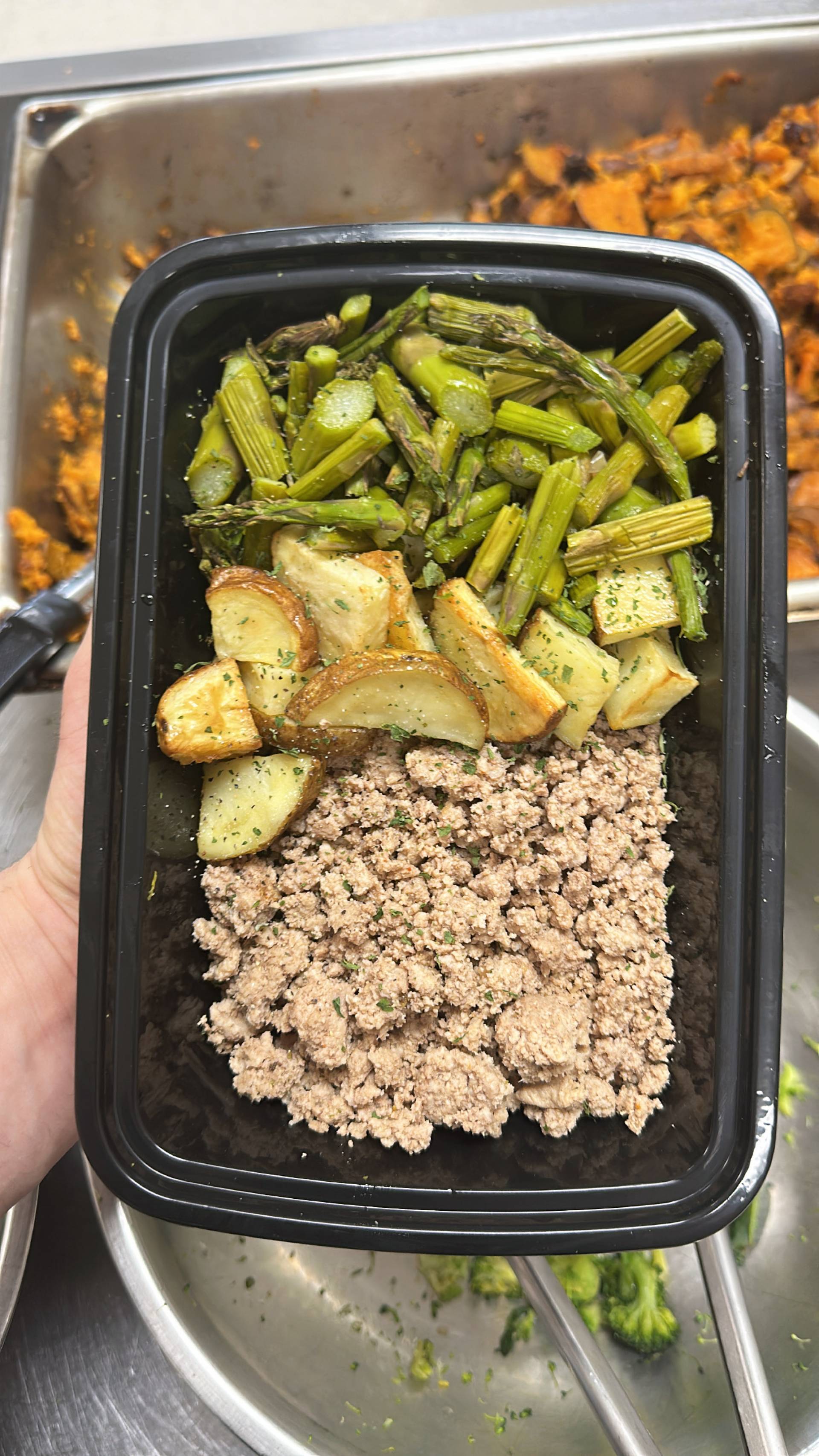 Turkey + White Potato + Asparagus