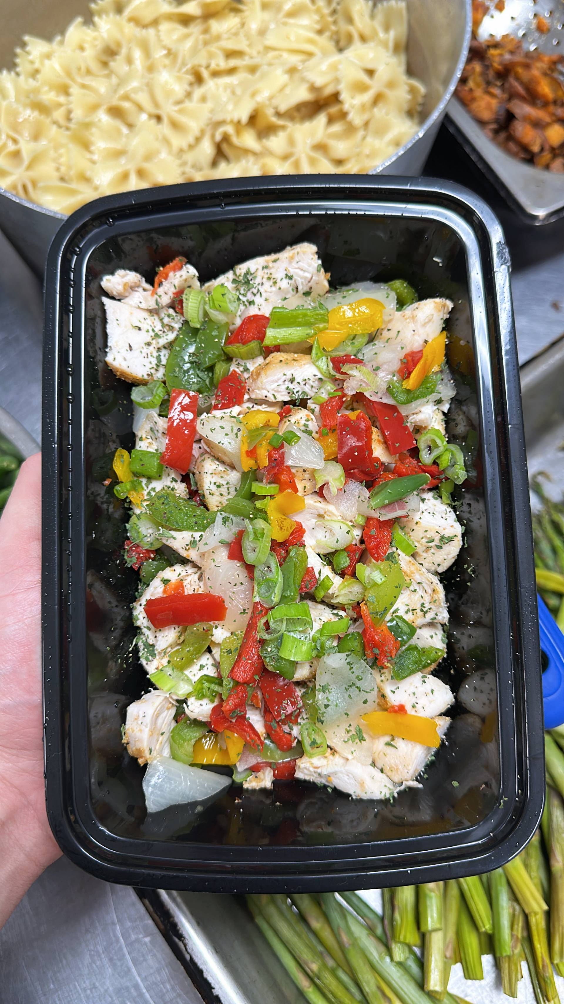 Chicken + Peppers & Onions