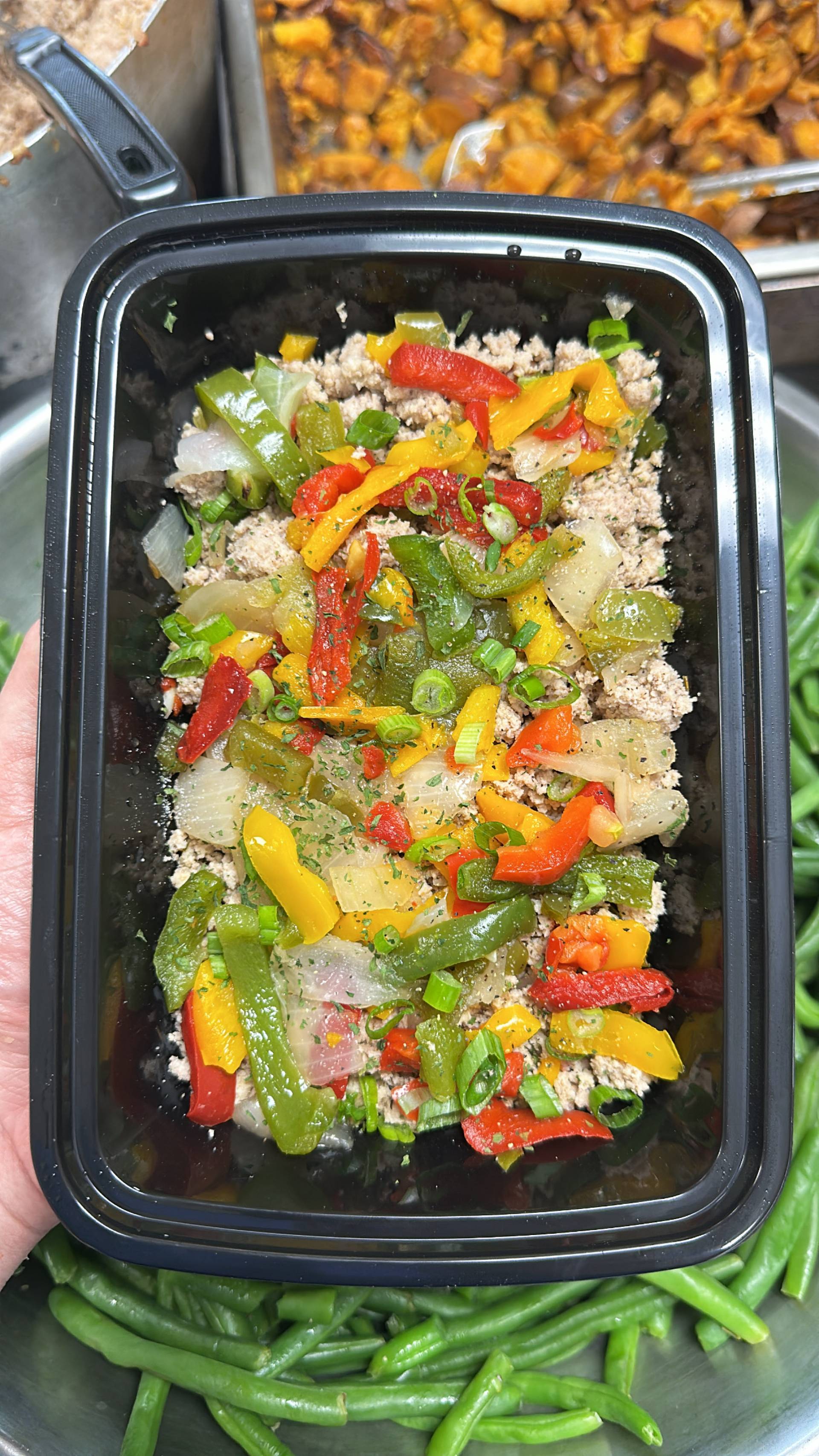 Turkey + Peppers & Onions