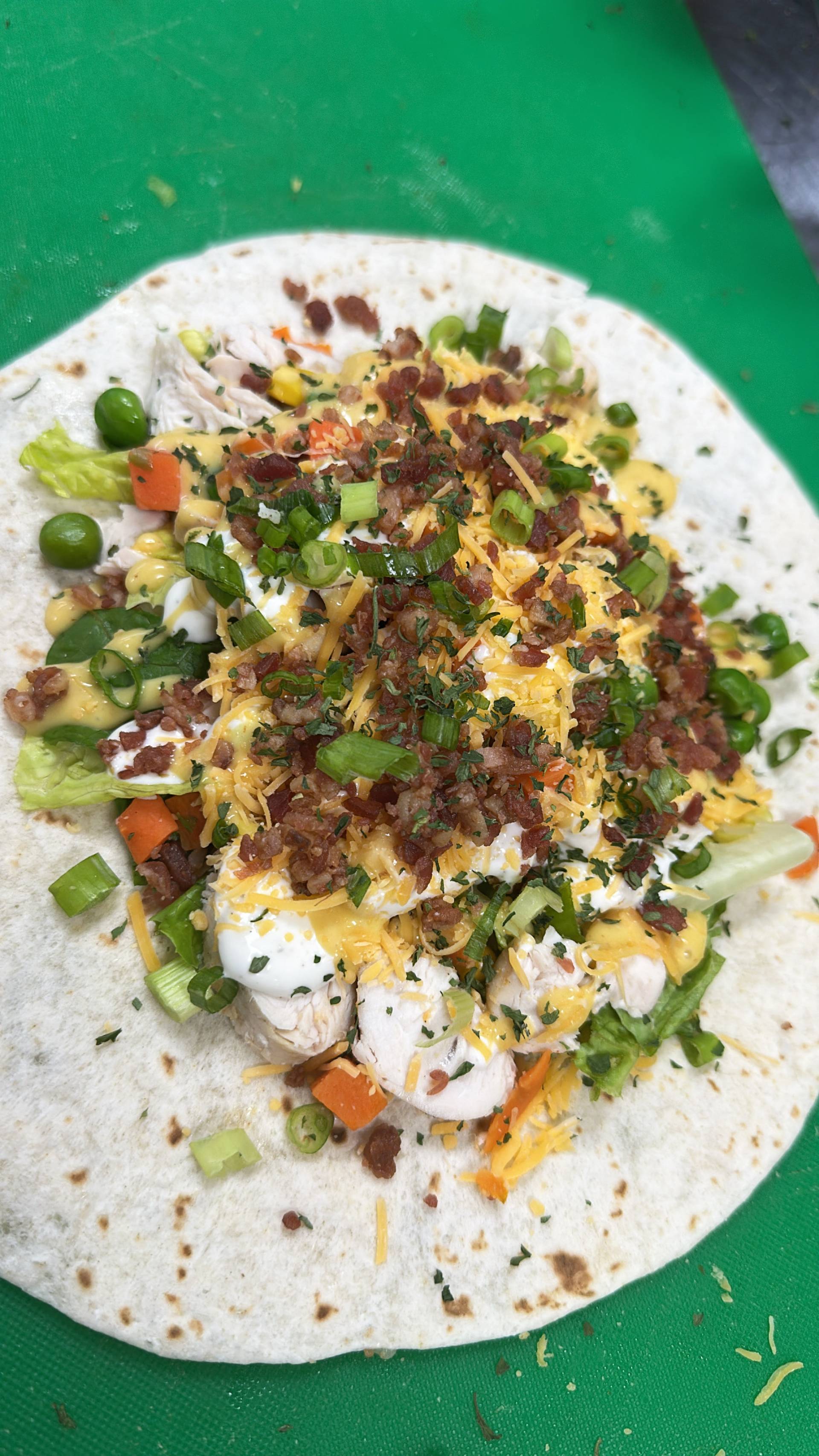 Bacon Ranch Wrap (Rice)