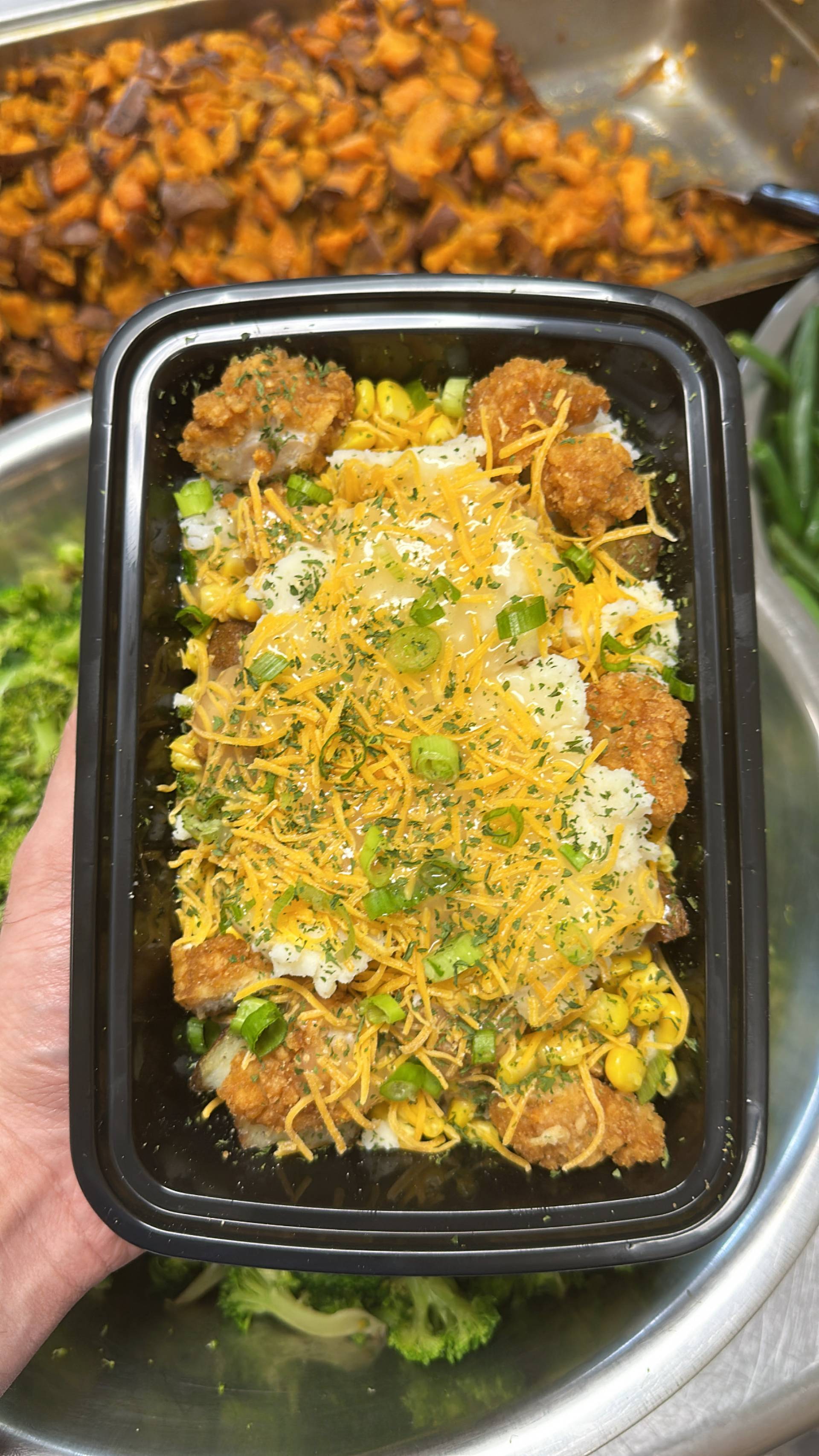 Southern Comfort ( Breaded Chicken + White Potato )