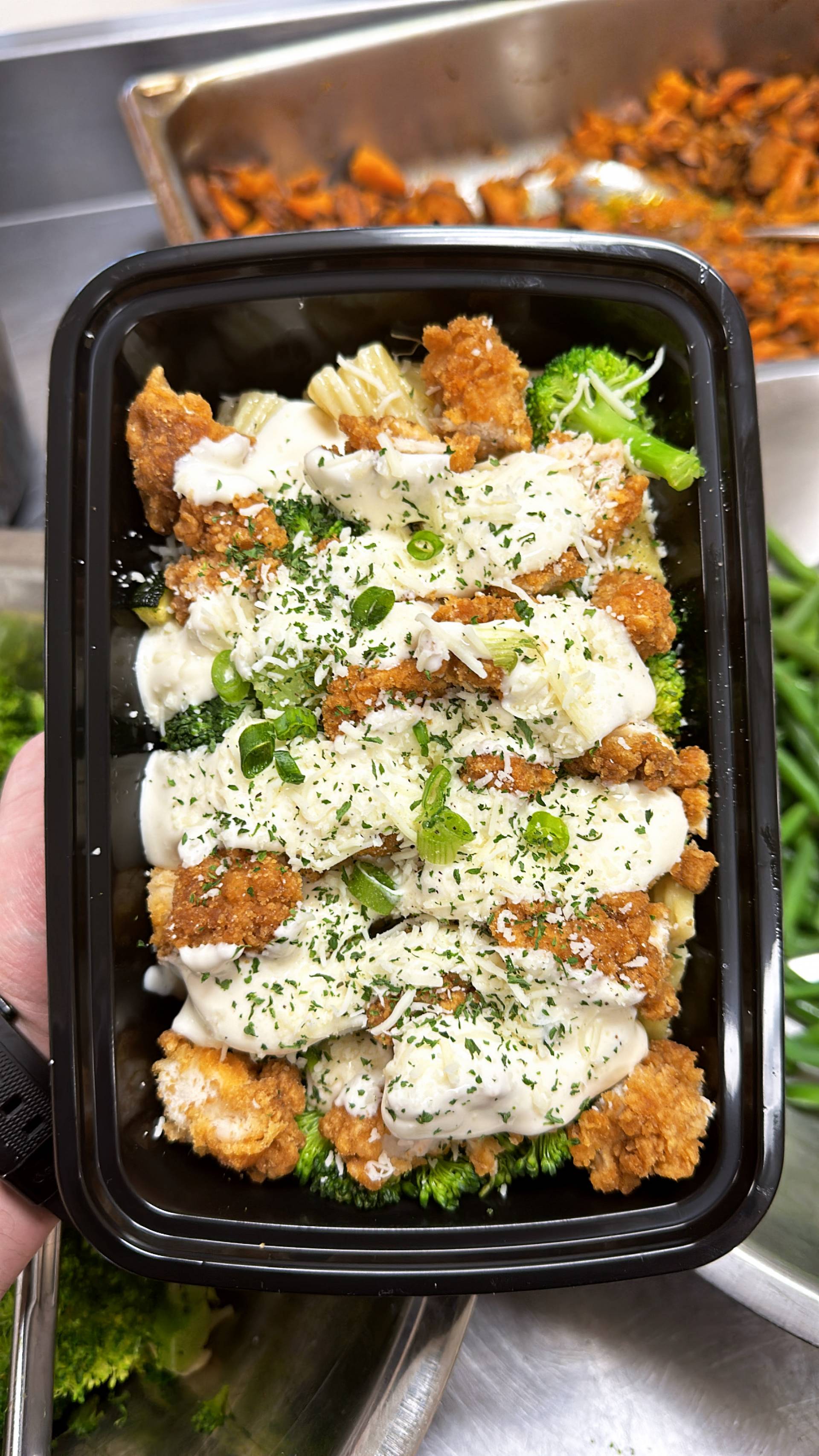 Alfredo (Breaded Chicken)