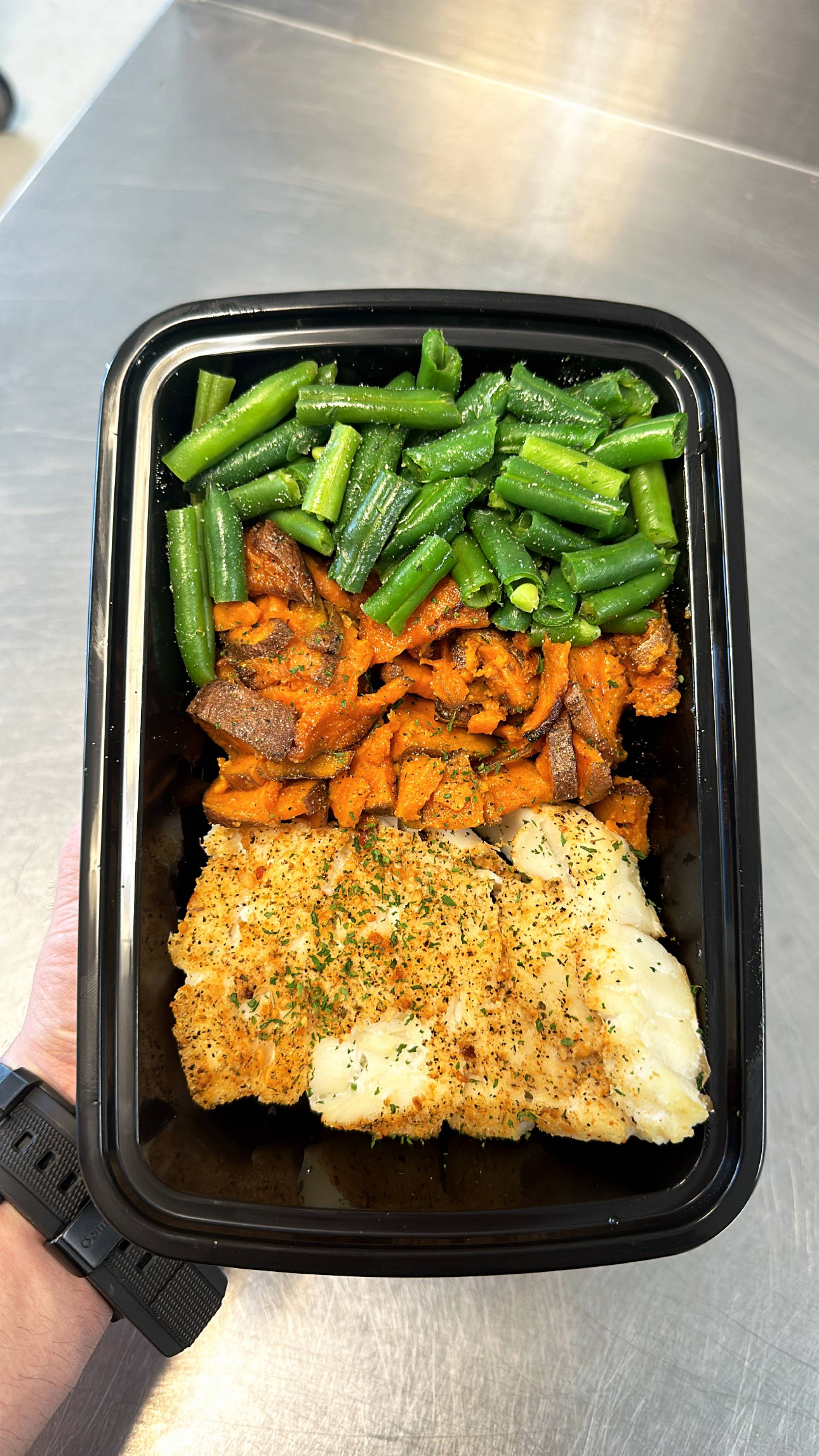 Haddock/Cod + Sweet Potato + Green Beans