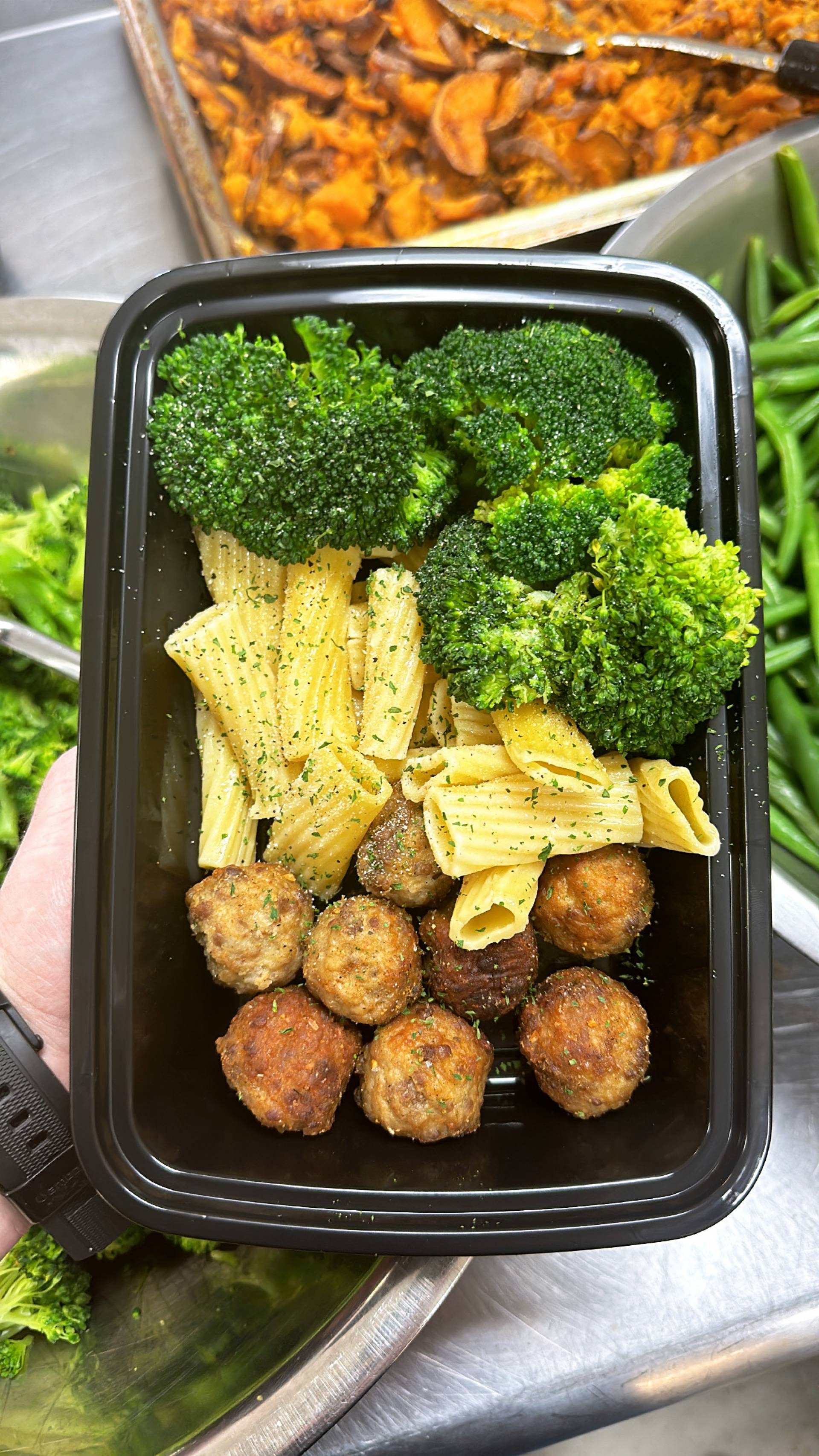 TMB + Pasta + Broccoli