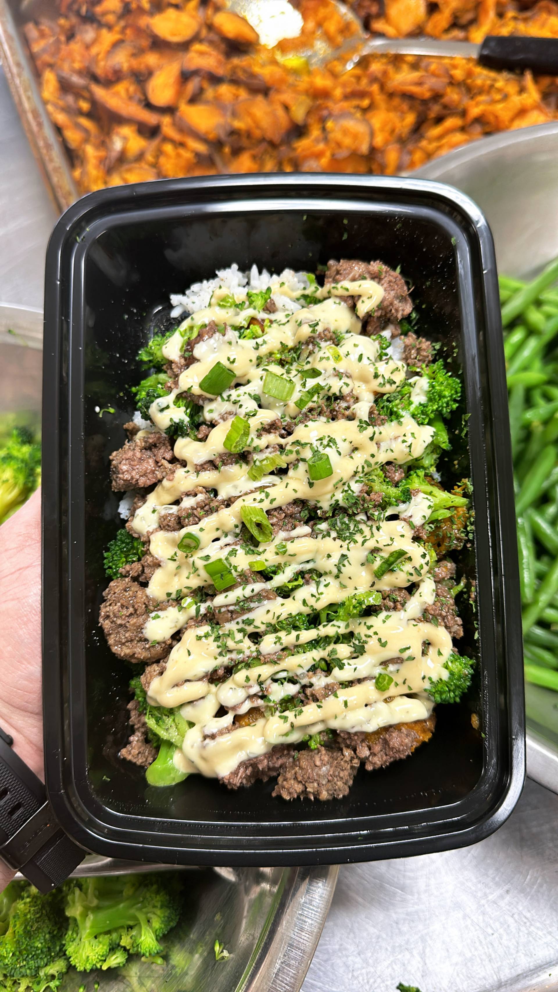 Garlic Parmesan ( Beef )